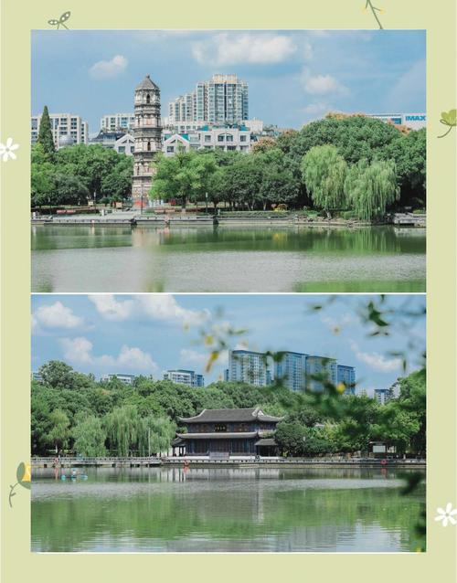 義烏繡湖公園 秋日攝影好去處